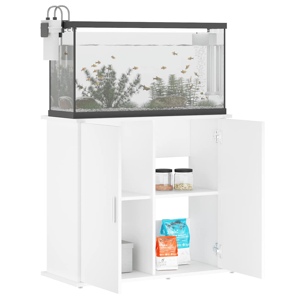 KFX-4657341 Aquarium Stand with Storage - Engineered Wood, Multiple Colors, Adjustable Dimensions