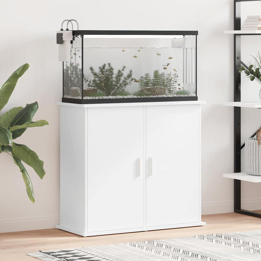 KFX-4657341 Aquarium Stand with Storage - Engineered Wood, Multiple Colors, Adjustable Dimensions