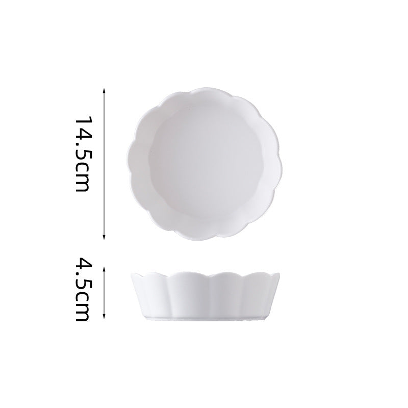 KFX-4660029 Ceramic Tall Cat Bowl with Anti-Skid Base for Automatic Feeding