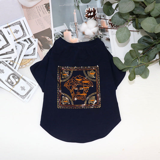 KFX-4664381 Schnauzer Summer T-Shirt - Thin Cotton Tee for All Sizes