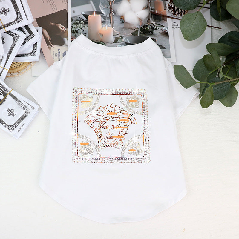 KFX-4664381 Schnauzer Summer T-Shirt - Thin Cotton Tee for All Sizes