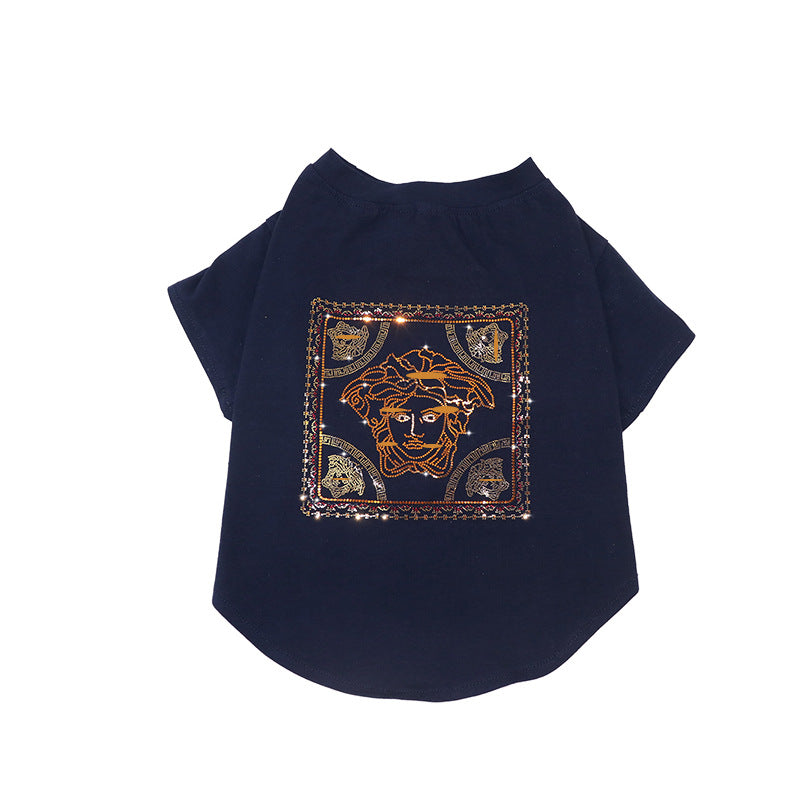 KFX-4664381 Schnauzer Summer T-Shirt - Thin Cotton Tee for All Sizes