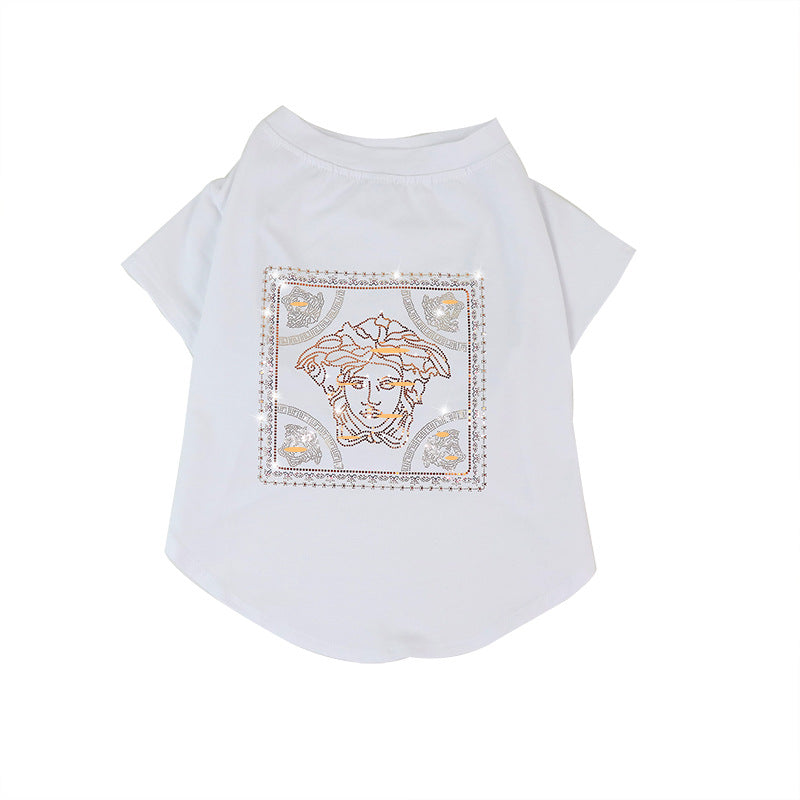 KFX-4664381 Schnauzer Summer T-Shirt - Thin Cotton Tee for All Sizes