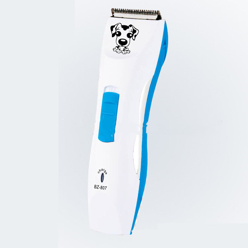 KFX-4665405 Rechargeable Wireless Pet Hair Clipper for Small Cats and Dogs - Stainless Steel Blades, 60 Min Use