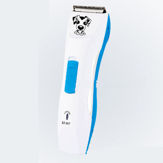KFX-4665405 Rechargeable Wireless Pet Hair Clipper for Small Cats and Dogs - Stainless Steel Blades, 60 Min Use