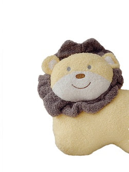KFX-4669245 Cute Animal Series Waist Pillow - Lion, Elephant, Giraffe - 40cm x 38cm Plush Doll