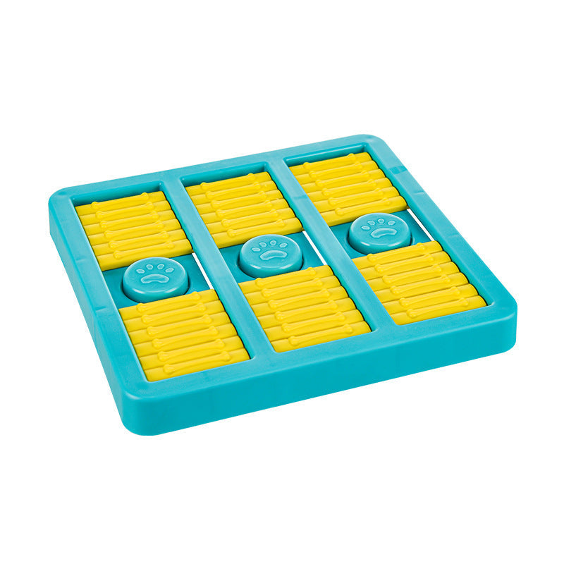 KFX-4670397 Rotating Interactive Educational Dog Toy for Slow Feeding and Playtime