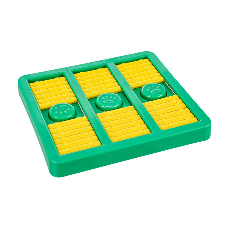 KFX-4670397 Rotating Interactive Educational Dog Toy for Slow Feeding and Playtime