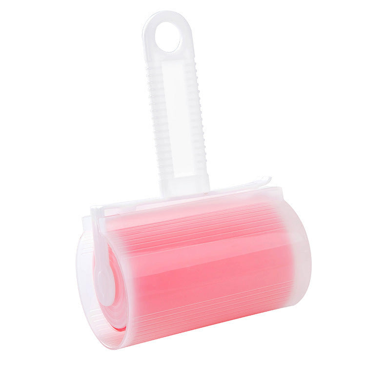 KFX-4672829 Washable Lint Roller Reusable Sticky Pet Hair Remover Cleaner with Cover for Clothes and Furniture