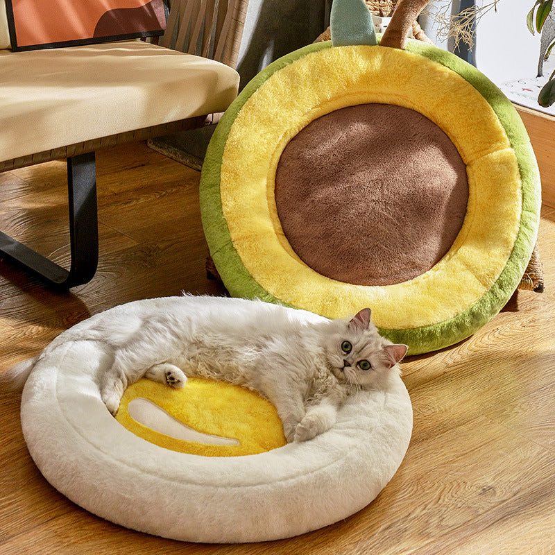 KFX-4677181 All-Season Comfortable Cat Nest and Pet Bed - Perfect for Small and Medium Dogs