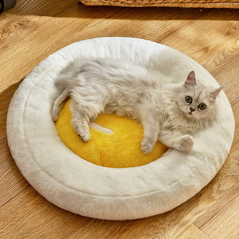 KFX-4677181 All-Season Comfortable Cat Nest and Pet Bed - Perfect for Small and Medium Dogs