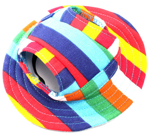 KFX-4677693 Breathable Sun Hat for Dogs - Lightweight Teddy Baseball Cap in Various Colors