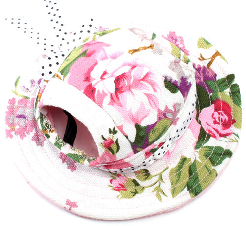 KFX-4677693 Breathable Sun Hat for Dogs - Lightweight Teddy Baseball Cap in Various Colors