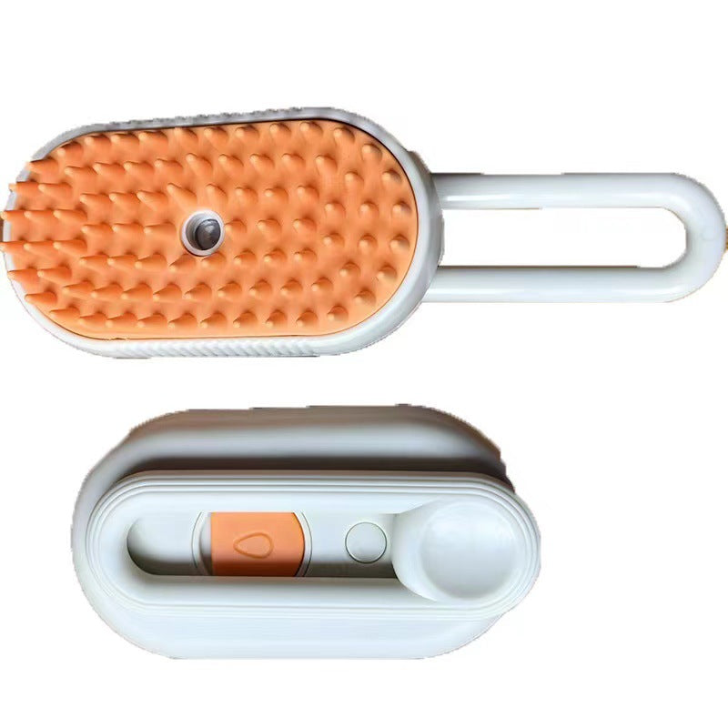 KFX-4682941 Pet Massage Spray and Hair Removal Tool with Rotating Comb Options