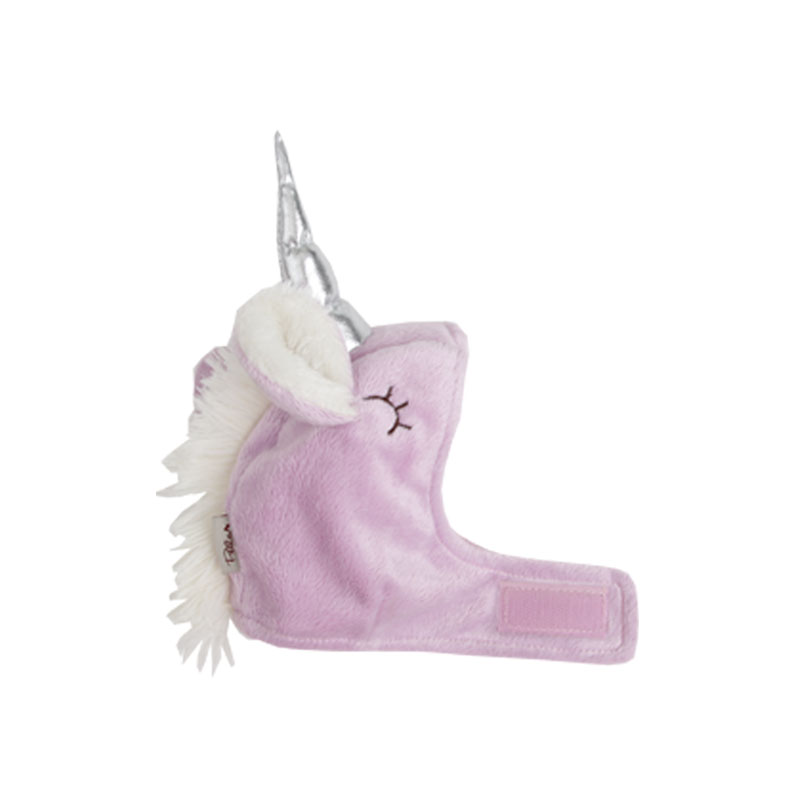 KFX-4685245 Purple Silver Horn and Pink Gold Horn Pet Hat for Halloween, Medium Size, Adjustable, Fun Dress Cap