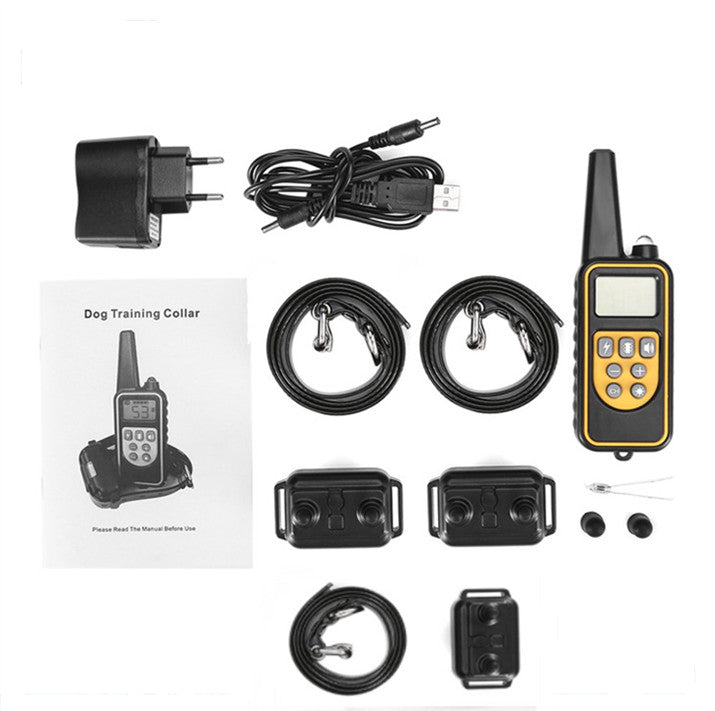 KFX-4686525 800m Waterproof Electric Dog Training Collar with Adjustable Stimulation Levels