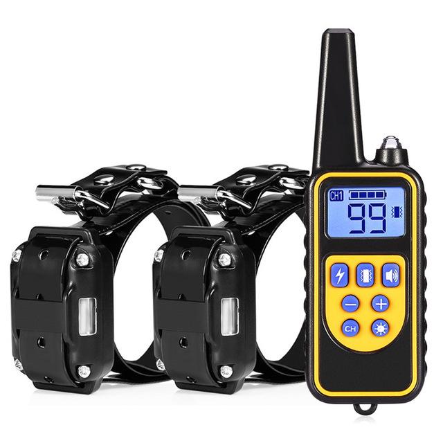 KFX-4686525 800m Waterproof Electric Dog Training Collar with Adjustable Stimulation Levels