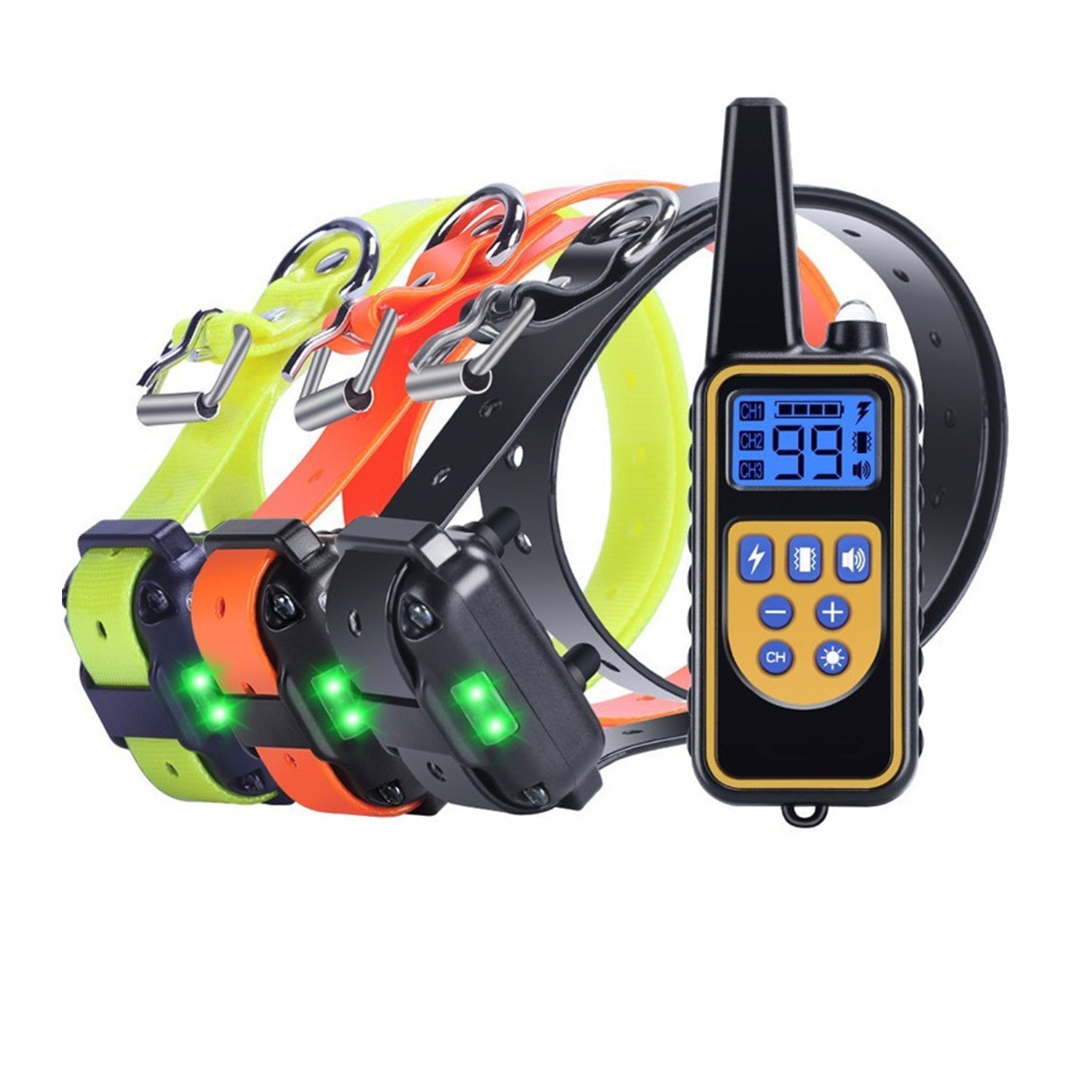 KFX-4686525 800m Waterproof Electric Dog Training Collar with Adjustable Stimulation Levels
