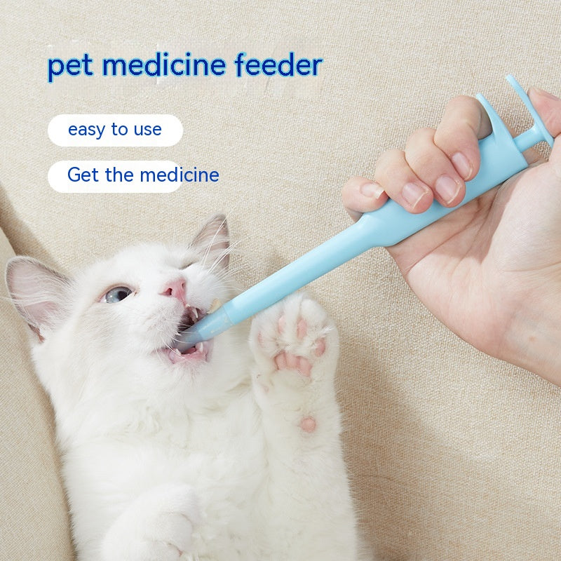 KFX-4687037 Pet Feeder for Insect Repellent Tablets - BPA-Free PP, Available in Green, Pink, Sky Blue