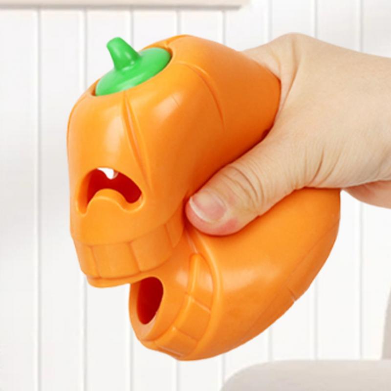 KFX-4688317 Indestructible Pumpkin-Shaped Dog Chew Toy for Aggressive Chewers, Perfect for Oral Health and Interactive Play