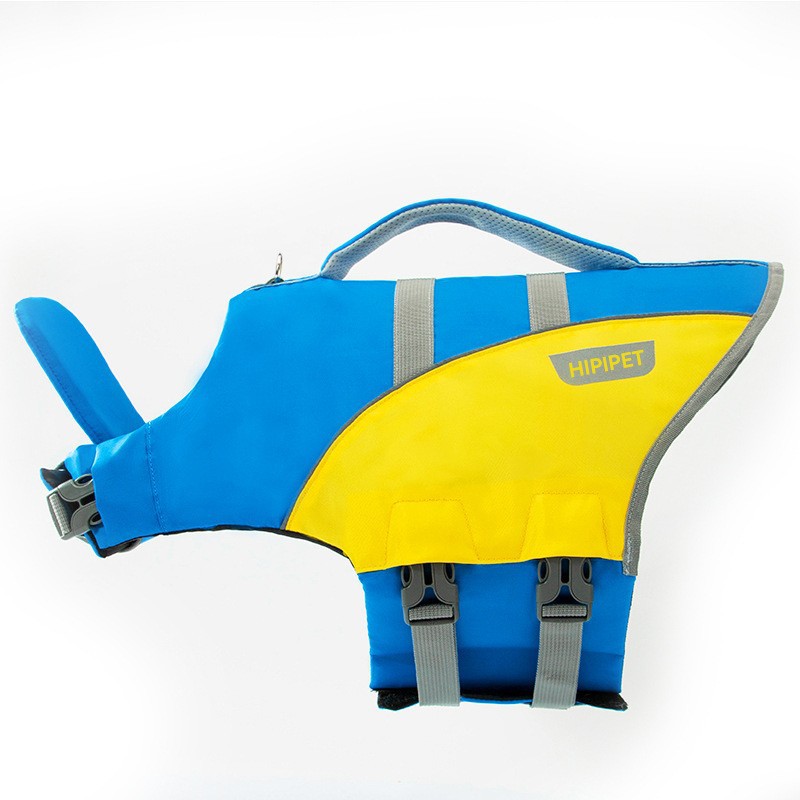 KFX-4691005 Animal-Shaped Medium Dog Life Jacket in Yellow Bees and Multiple Designs for Safety and Fun
