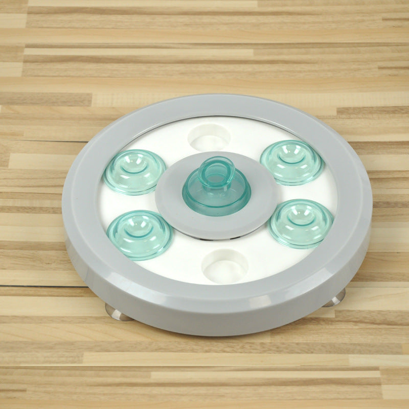 KFX-4691645 Durable Dog Training Toy - Bite Resistant Anti-Boring Game Plate in Multiple Colors