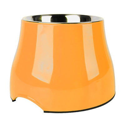 KFX-4692797 Stainless Steel Cat and Dog Bowl with Plastic Outer Layer for Healthy Growth