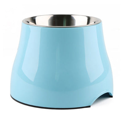 KFX-4692797 Stainless Steel Cat and Dog Bowl with Plastic Outer Layer for Healthy Growth