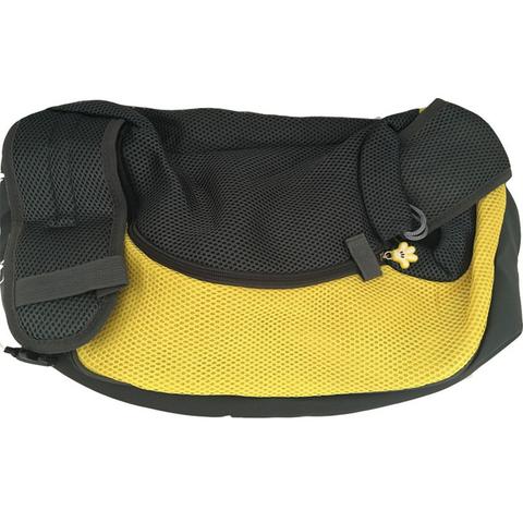 KFX-4693053 Outdoor Pet Sling Carrier Bag - Comfortable and Secure Backpack for Small Pets