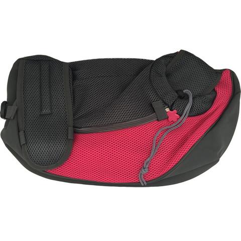 KFX-4693053 Outdoor Pet Sling Carrier Bag - Comfortable and Secure Backpack for Small Pets