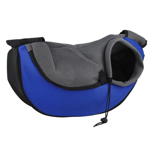 KFX-4693053 Outdoor Pet Sling Carrier Bag - Comfortable and Secure Backpack for Small Pets