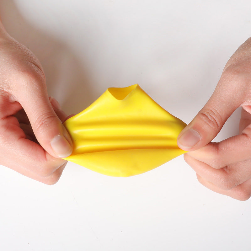 KFX-4693437 Small Dog Anti-Dirty Rubber Shoe Covers in Yellow, Blue, Pink - Available in S, M, L Sizes