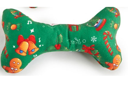 KFX-4695229 Plush Holiday Molar Toy for Dogs – Festive Santa Claus, Snowman, and Deer Designs