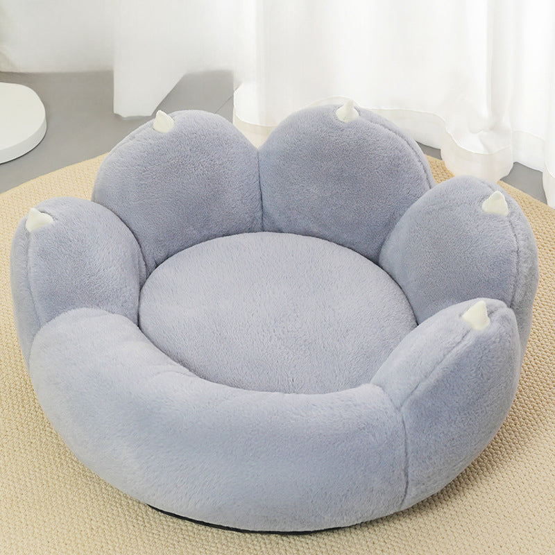 KFX-4702397 Cozy Winter Pet Nest for Cats and Dogs – Thickened Four-Season Bed, Multiple Sizes Available