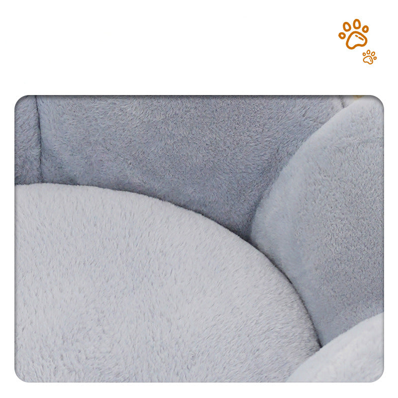 KFX-4702397 Cozy Winter Pet Nest for Cats and Dogs – Thickened Four-Season Bed, Multiple Sizes Available