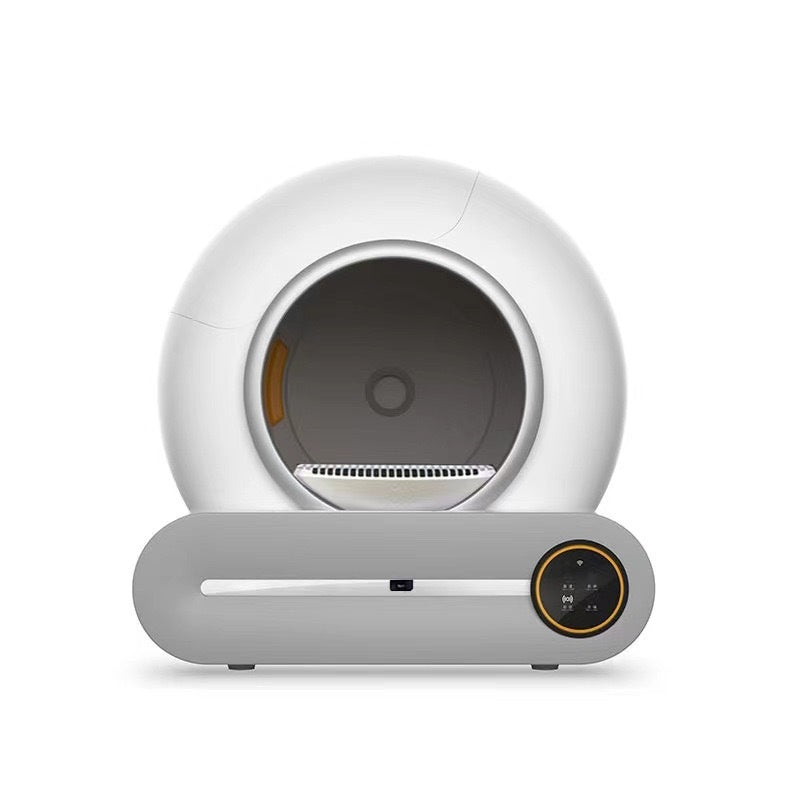 KFX-4705981 Automatic Cat Litter Box with Smart Scooper for Hassle-Free Cleaning