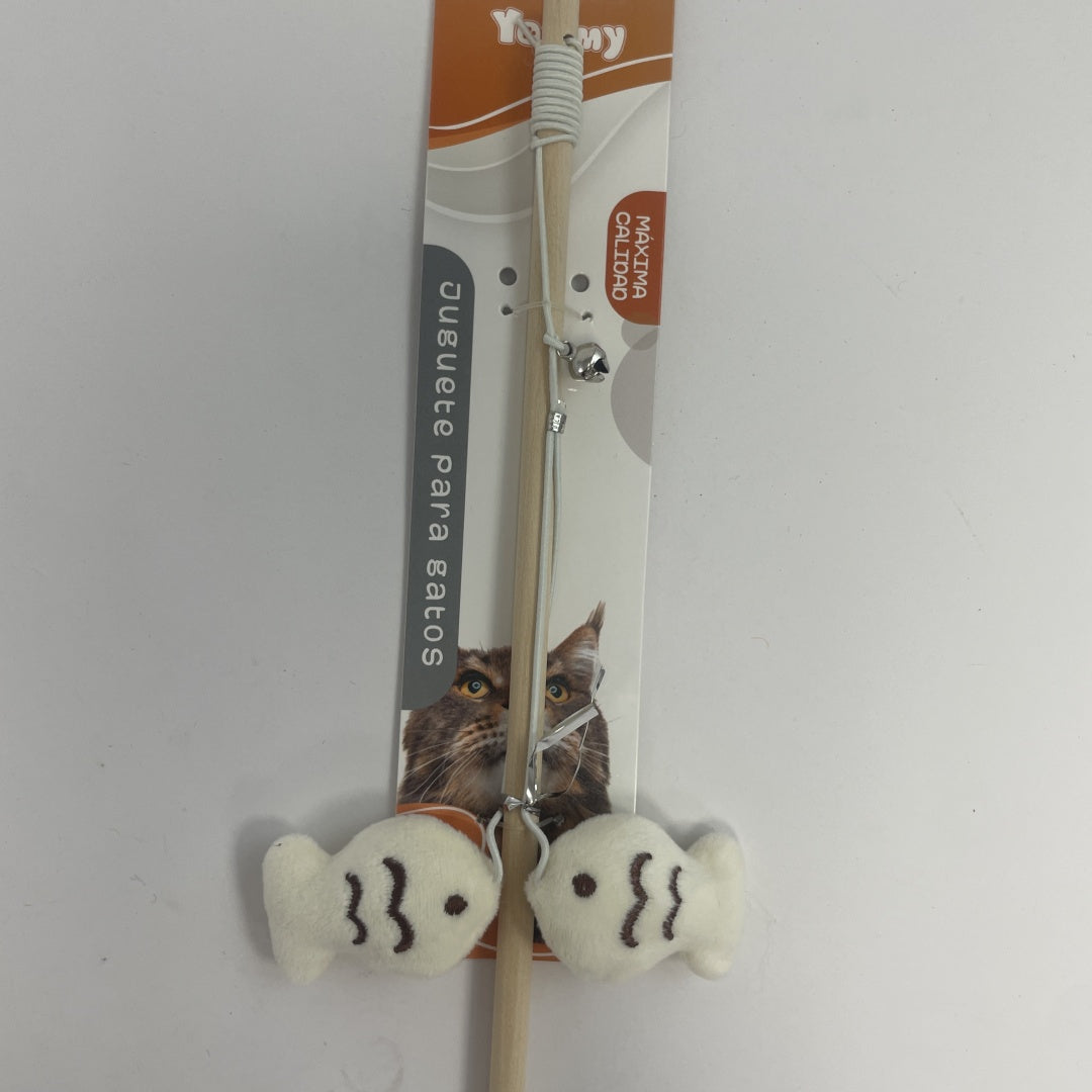 KFX-4708925 Interactive Pisces Cat Teaser Toy for Engaging Playtime