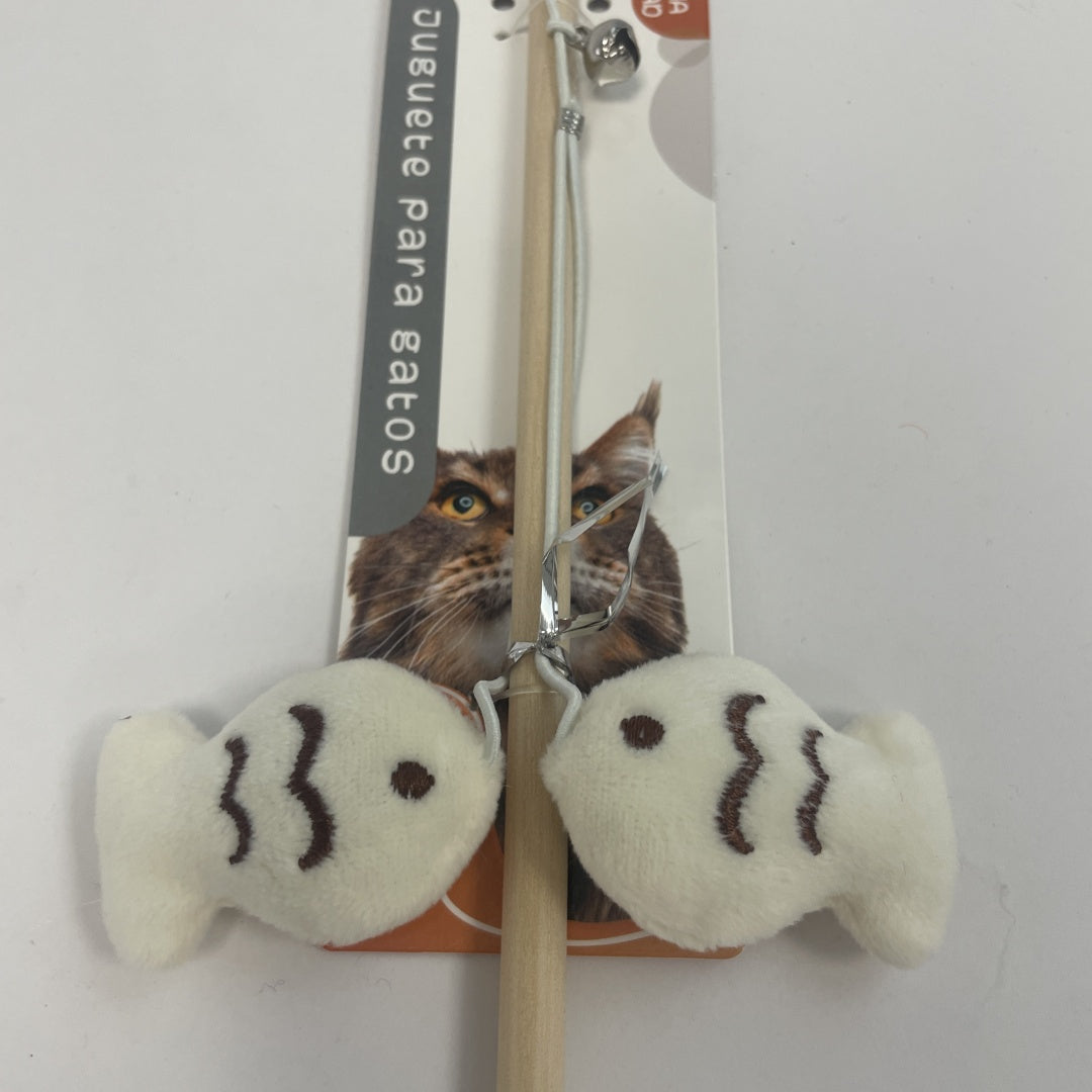 KFX-4708925 Interactive Pisces Cat Teaser Toy for Engaging Playtime