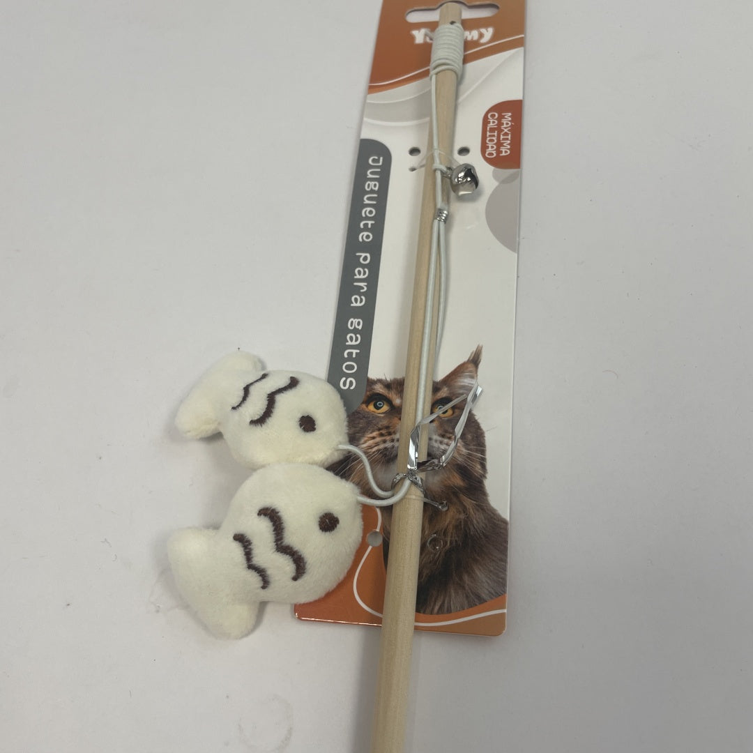 KFX-4708925 Interactive Pisces Cat Teaser Toy for Engaging Playtime