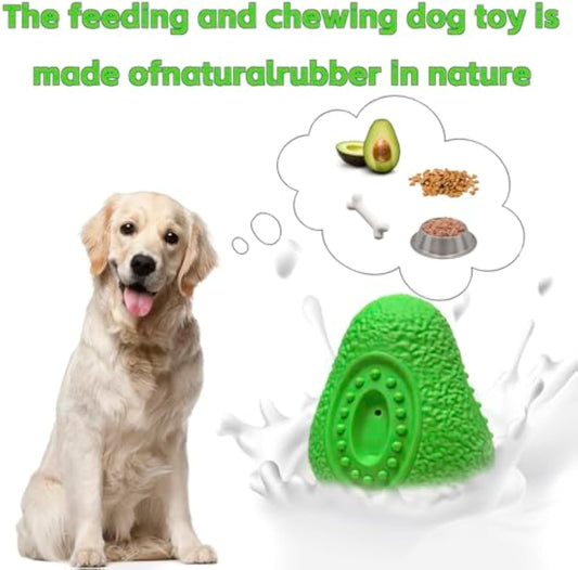 KFX-4709565 Indestructible Dog Chew Toy for Aggressive Chewers - Safe Rubber Teething Toy for All Breeds