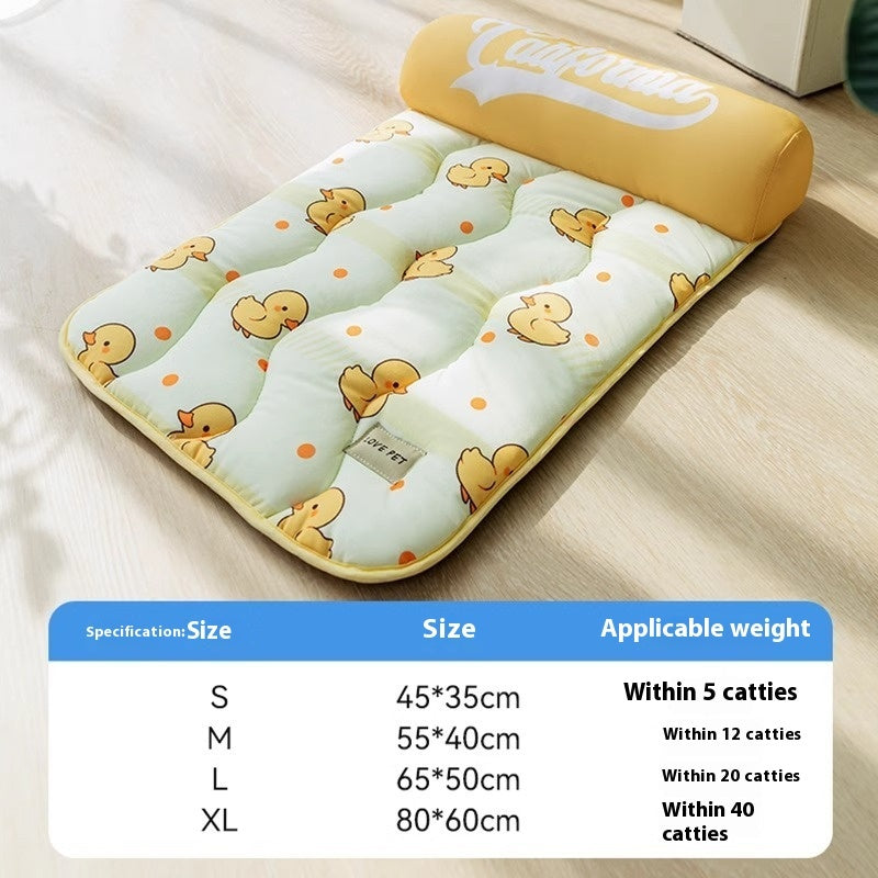 KFX-4712125 Breathable Cool Dog Mat and Cat Nest in Various Colors and Sizes