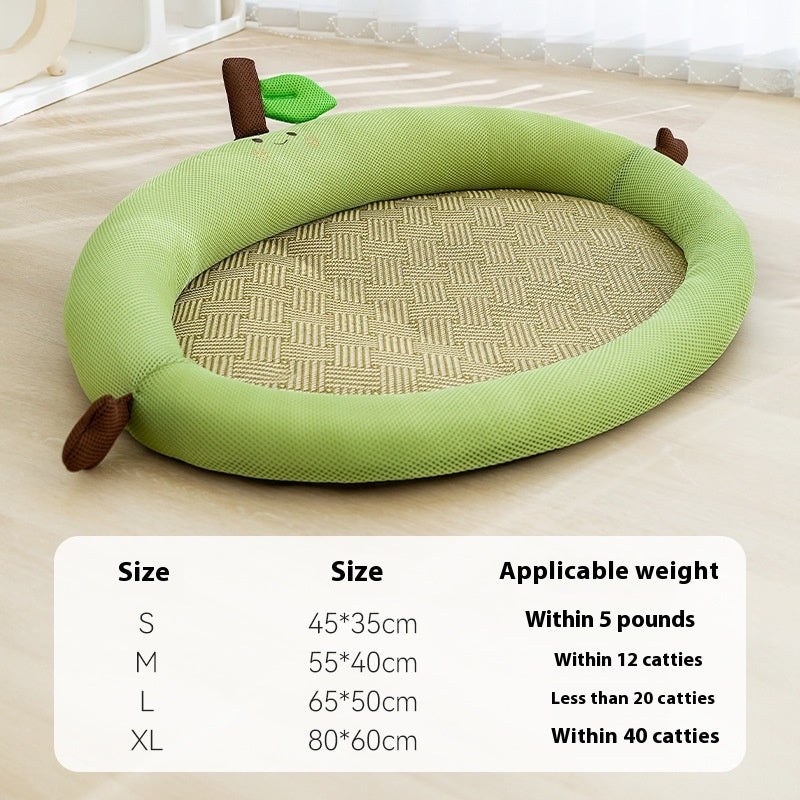 KFX-4712125 Breathable Cool Dog Mat and Cat Nest in Various Colors and Sizes
