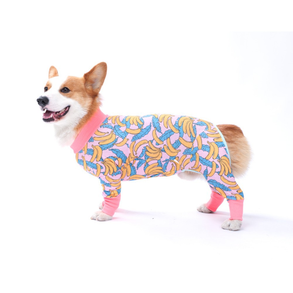 KFX-4712637 Cozy Cotton Long Sleeve Dog Homewear in Multiple Colors