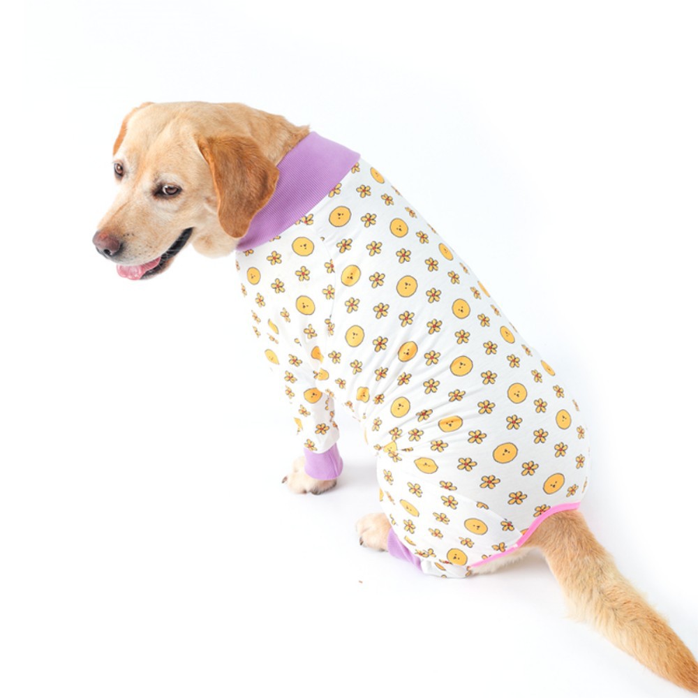 KFX-4712637 Cozy Cotton Long Sleeve Dog Homewear in Multiple Colors