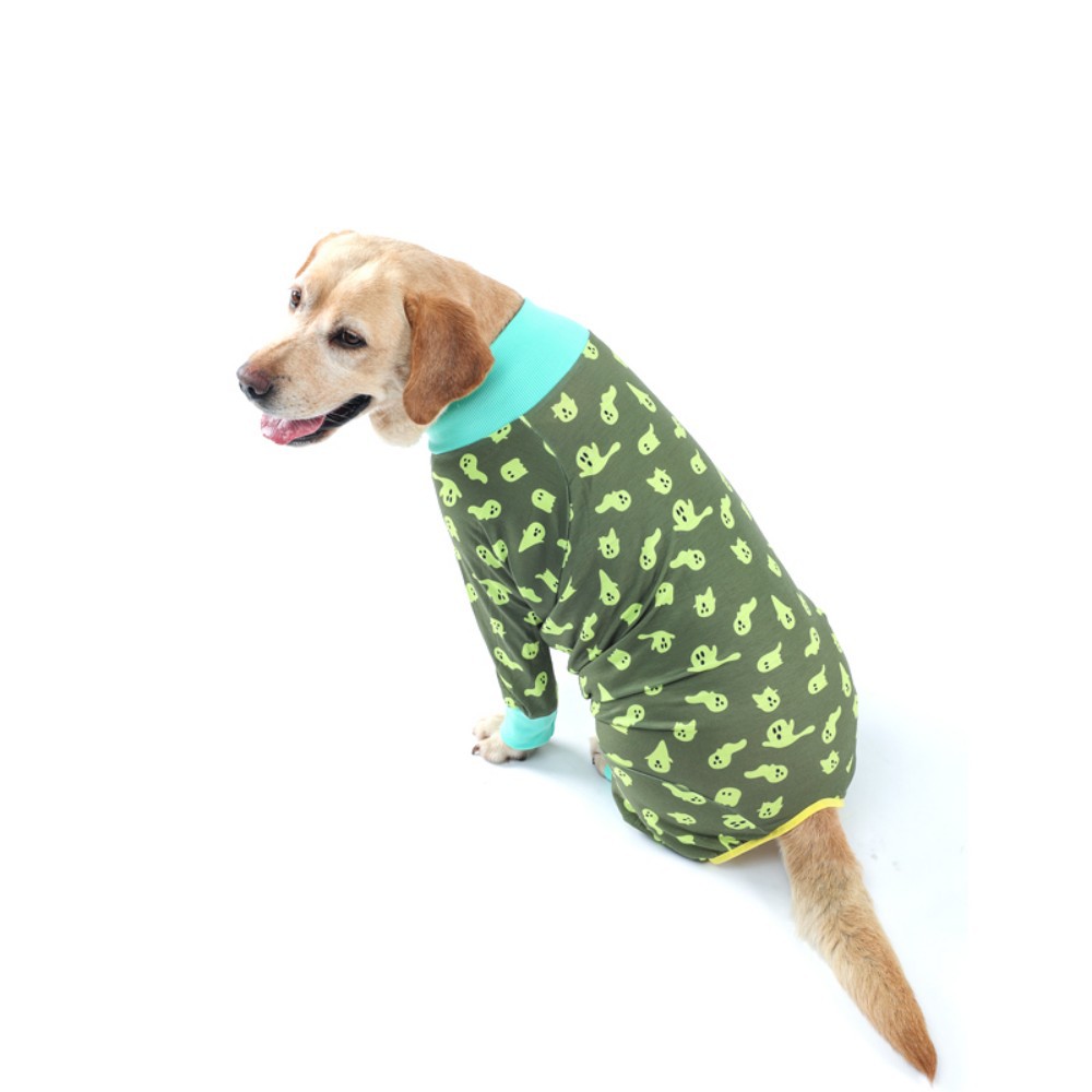 KFX-4712637 Cozy Cotton Long Sleeve Dog Homewear in Multiple Colors