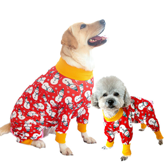 KFX-4712637 Cozy Cotton Long Sleeve Dog Homewear in Multiple Colors