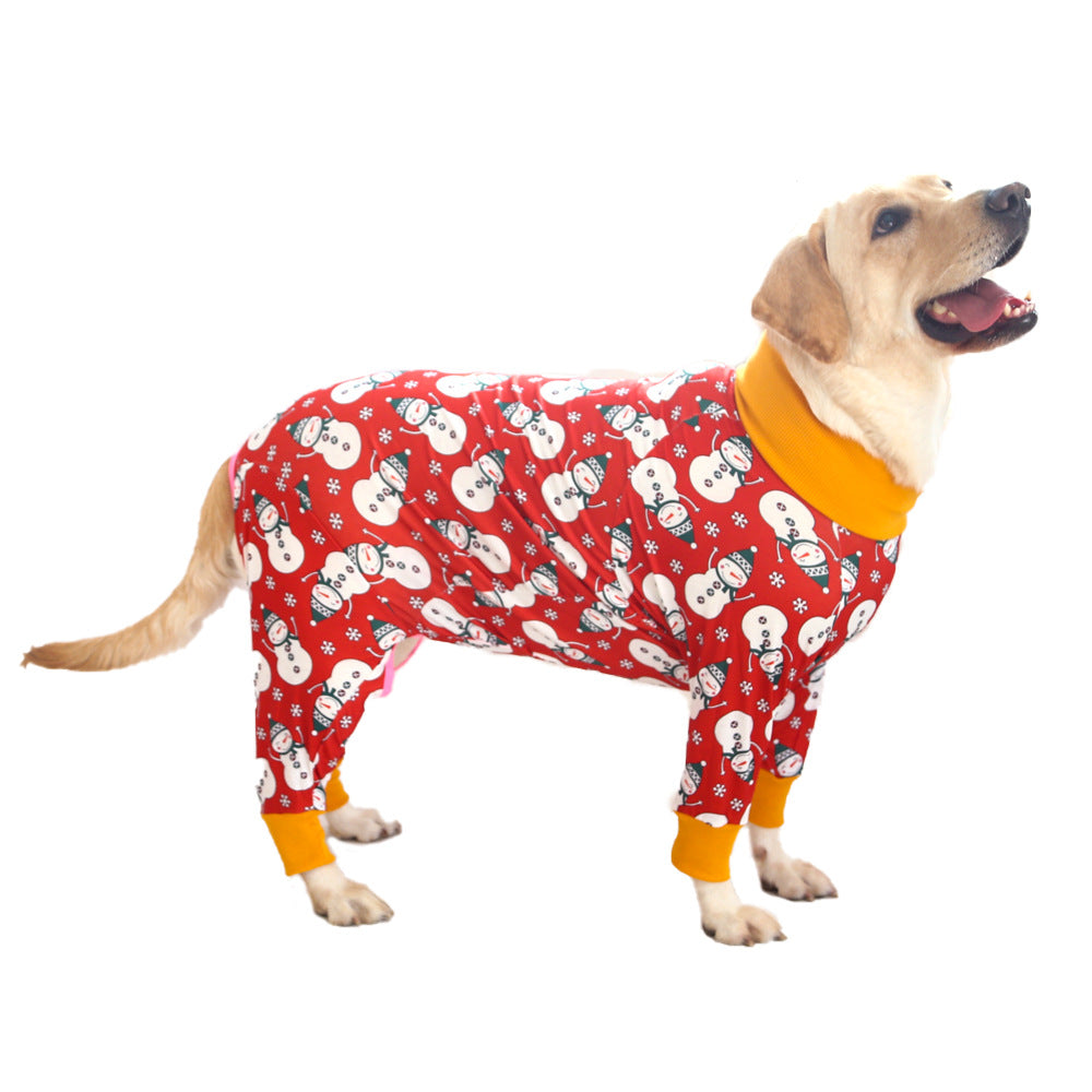 KFX-4712637 Cozy Cotton Long Sleeve Dog Homewear in Multiple Colors