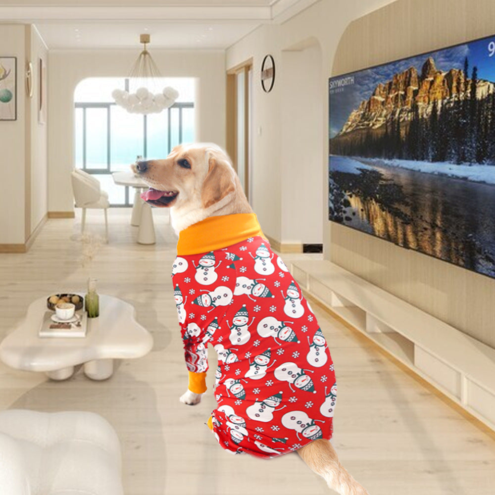 KFX-4712637 Cozy Cotton Long Sleeve Dog Homewear in Multiple Colors