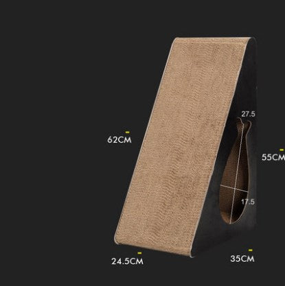 KFX-4714045 Vertical Cat Climbing Board with Corrugated Paper and Grinding Claws