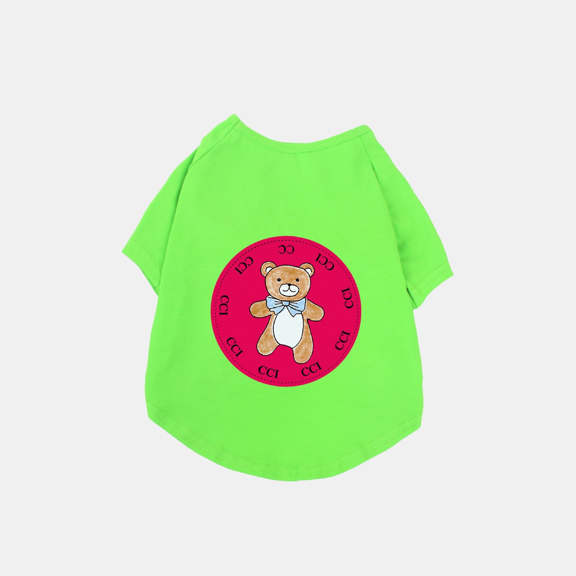 KFX-4714429 Pure Cotton Stretch Short Sleeve T-Shirt for Pets
